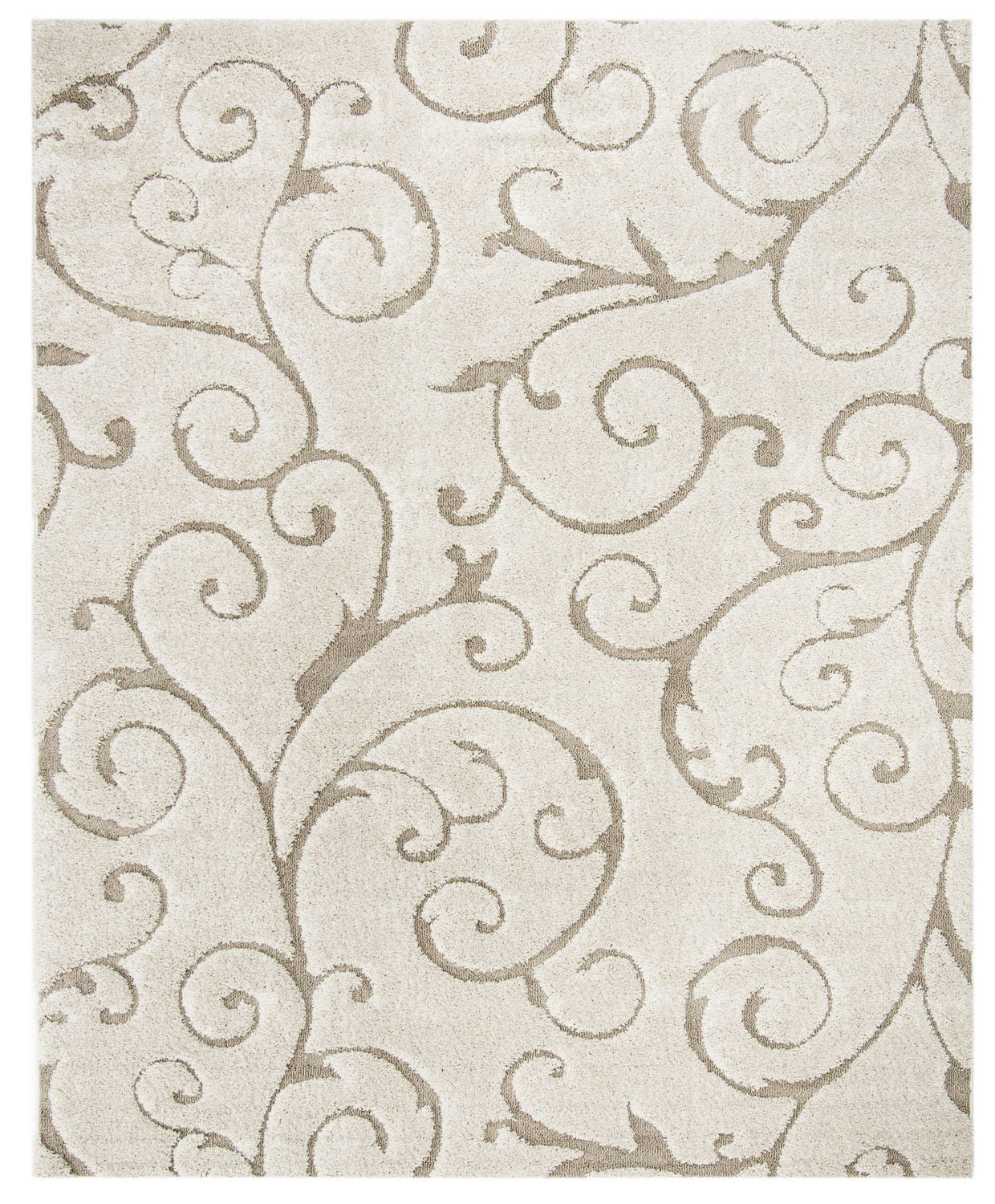 SAFAVIEH Florida Douglas Floral Vines Shag Area Rug