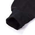 thumbnail image 5 of Kmbangi Men Sports Set, Solid Color Hoodie Zip Tops, Long Loose Pants Suit, 5 of 5