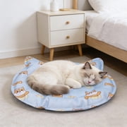 Dvkptbk pvc pet bed Summer Pet Coolings Mat Coolings Pad Cats and Dog Sleeping Mat Cool Castle Comfortable and Soft Pet Mat Summer Pet Bed