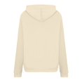 thumbnail image 3 of IROINID Rabais Hauts à Manches Longues pour Femmes Col Rond à Capuche Détente Imprimé Chandail Blouse Chandail en Molleton Hauts Chemises Hauts, Beige, 3 of 6