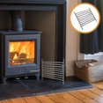 thumbnail image 1 of OULII Heavy Duty Steel Fireplace Grate for Fire Pit Portable Heat Resistant Stable Placement 13.5 x 8.5 Inches, 1 of 7