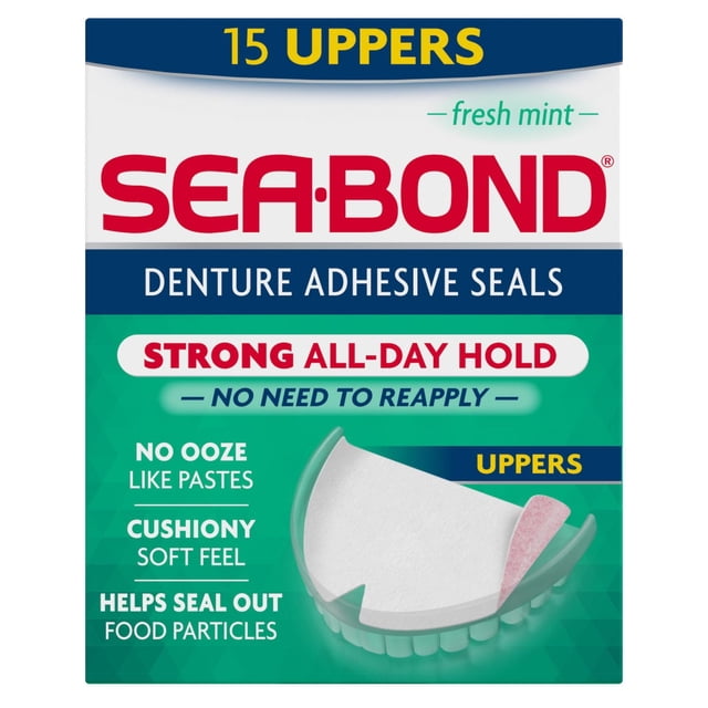 Sea-Bond Denture Adhesive Fresh Mint Uppers