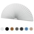 thumbnail image 1 of Arch Window Shade Light Filtering Pleated Shade Half Circle Self Adhesive Fabric Blinds Room Darkening Shades Stick on Easy Install Blinds Semi Circle Window Cover, 1 of 15