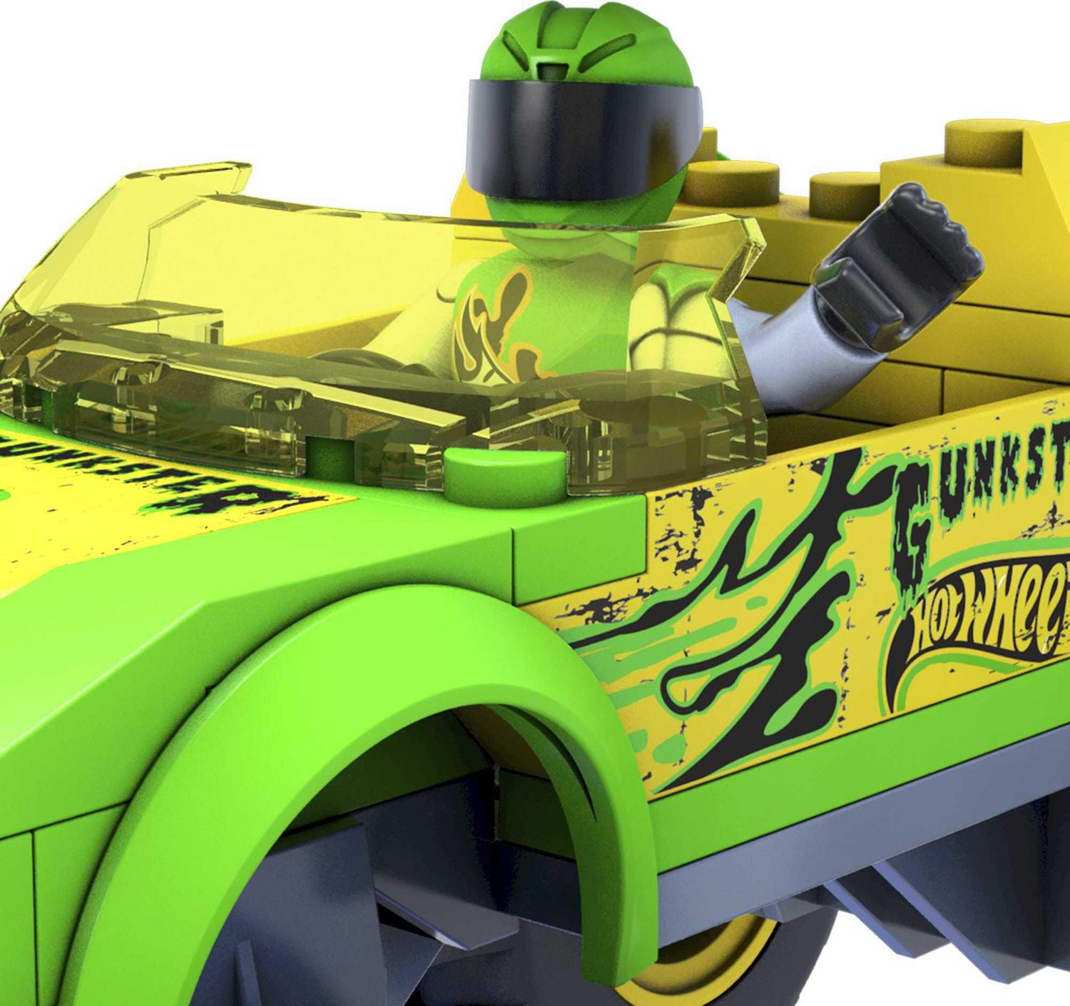 Mega Hot Wheels Monster Truck Gunkster - 69 pièces