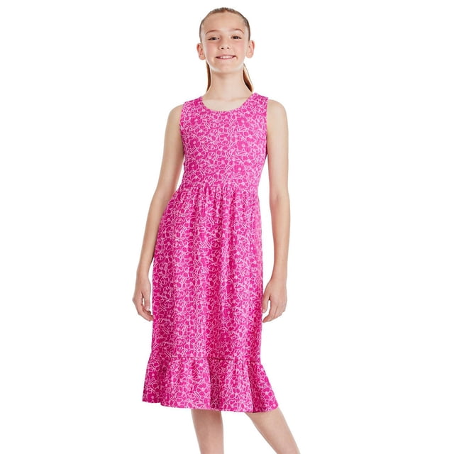 George Girls' Crinkled Racerback Dress