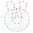 thumbnail image 2 of Holiday Time Couronne Silhouette, 2 of 4