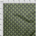 thumbnail image 2 of oneOone Georgette Viscose Fabric Geometric & Floral Block Printed Craft Fabric BTY 42 Inch Wide, 2 of 4