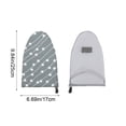 thumbnail image 3 of QTOCIO Handheld Ironing Board Mini Ironing Board Clothing Ironing Heat-Resistance Cover High-Temperature Resistance Iron Pad, 3 of 4