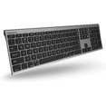 thumbnail image 1 of Macally Wireless Bluetooth Keyboard for Mac - Compatible Apple Keyboard Wireless for Mac iOS PC Android - Switch Between 3 Devices with Multi Device Mac Bluetooth Keyboard for Ma, 1 of 6