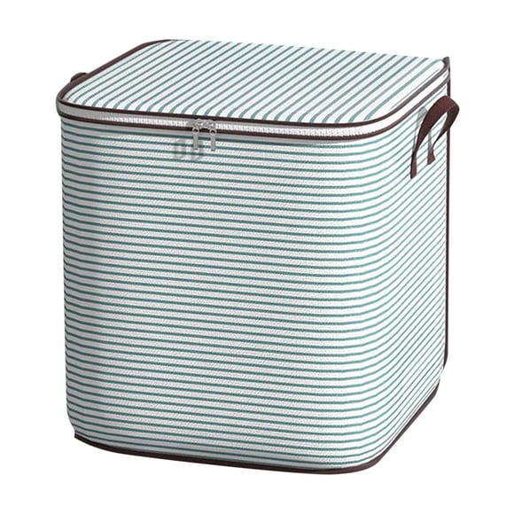 Home Textile Storage Foldable Storage Bags for Clothes Closet Organizers with Fully Top Opening and Double Zipper for Clothing Blanket Comforters and Toys