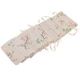 thumbnail image 3 of 50pcs Drawstring Bags Pouches Burlap Sachet Bag with Printed Flower Branch, 3 of 7