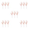 thumbnail image 1 of Baohd 3x Realistic Appearance Artificial Plants Nature S Charm To Space Easy To Clean orange pink 5Set, 1 of 6