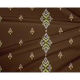thumbnail image 4 of oneOone Polyester Lycra Fabric Stripe & Swirl Ikat Decor Fabric Printed BTY 56 Inch Wide, 4 of 4