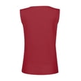thumbnail image 5 of Timegard Womens Tank Tops Summer Ribbed V Neck Button Sleeveless Slim Basic Tee Casual Going out Tops, 5 of 5