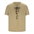 thumbnail image 3 of DPTALR Chemises Décontractées pour Hommes à Manches Longues Colorées à Col en V Chandail Blouse Hauts, 3 of 5