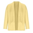 thumbnail image 4 of Aqestyerly Manteau Blazer Uni pour Femme, Veste Mode à Col Rabattu à Manches Longues HWRETIE, 4 of 8