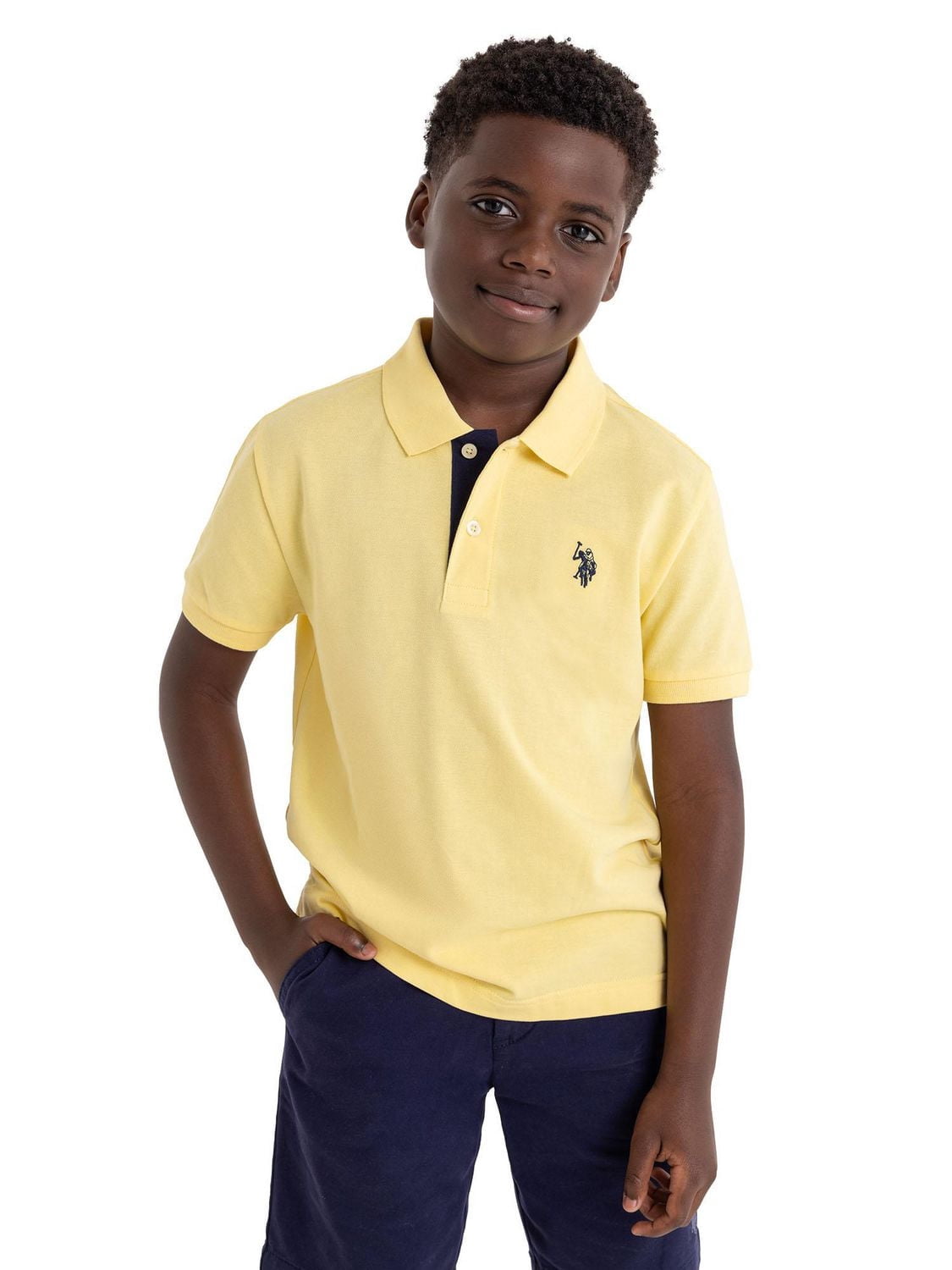 U.S. Polo Assn. Polo À Manches Courtes Pour Garçon