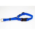 thumbnail image 1 of MPP Deluxe Martingale Dog Collar Adjustable Heavy Soft Brass Hardware (Small 14 to 18 Inches, Blue), 1 of 1