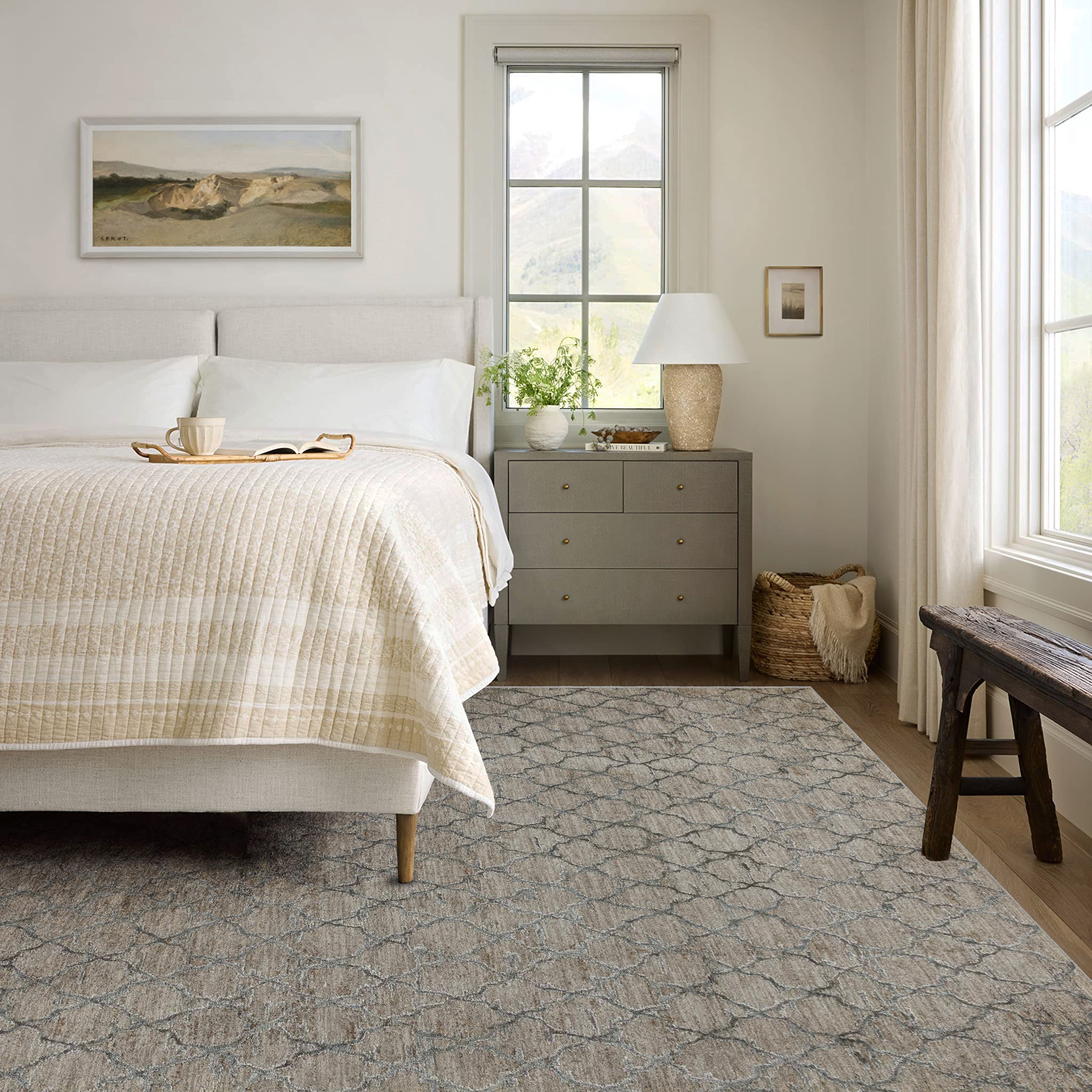 Rug Branch Melo Collection Tapis D'Intérieur Moderne Abstrait Scandinave