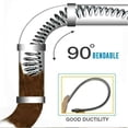 thumbnail image 4 of Toilet Drain Unclogging Tool | Pipe Unblocking Machine | Powerful 65 Manganese Steel Spring | One-Click Operation | Fits S-Shaped Curves - 1 Pack | Durable Toilet Sewer Cleaner, 4 of 9