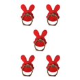 thumbnail image 3 of braveheart Cute Rabbit Aluminum Alloy Phone Stand Tablets Hand Grip Kickstand Mount Holder Red 5Set, 3 of 6