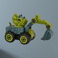 thumbnail image 1 of Engineering Trucks, Kids Construction Vehicles Portable Dinosaur Theme Educational Endless Fun  For Boys Girls For Indoor, 1 of 8