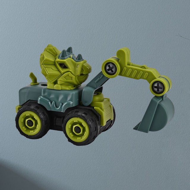 Engineering Trucks, Kids Construction Vehicles Portable Dinosaur Theme Educational Endless Fun For Boys Girls For Indoor
