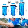 thumbnail image 3 of AONIJIE Vessie d'Hydratation Réservoir d'Eau 1,5 L, Sac Vessie de Stockage d'Eau Étanche, Sans BPA, Grande Ouverture, pour la Randonnée le Camping la Course, 3 of 8