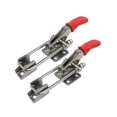 thumbnail image 3 of Miangastore 2 Pcs Solid Toggle Latch Clamp Metal Adjustable Door Cabinet Box Case Toggle Latch Heavy Duty Hand Tool, 3 of 8