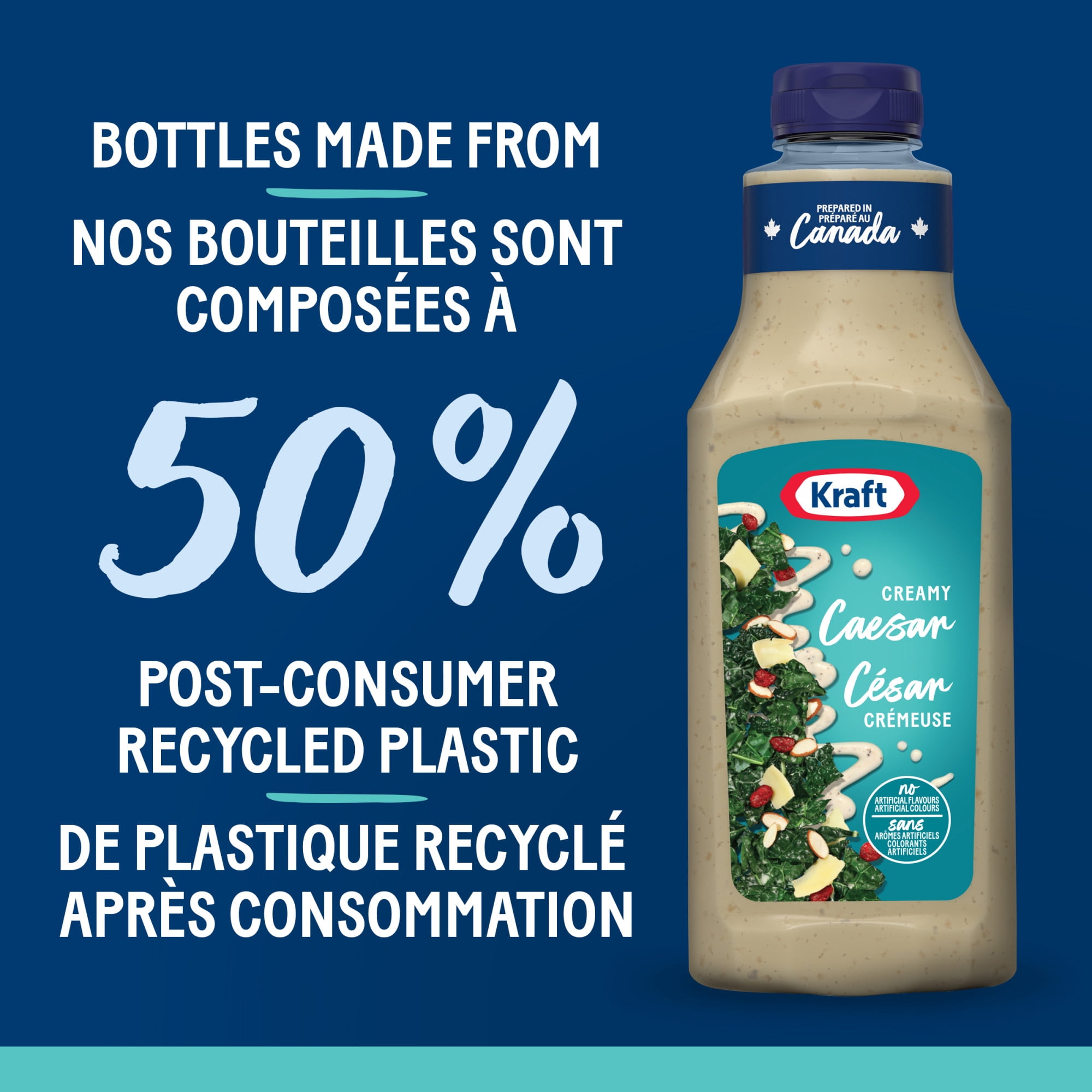 Vinaigrette César Crémeuse, Bouteille