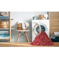 thumbnail image 2 of Ahgly Company Tapis Rectangulaire Rouge Lavable en Machine, 3 Pieds x 5 Pieds, 2 of 7