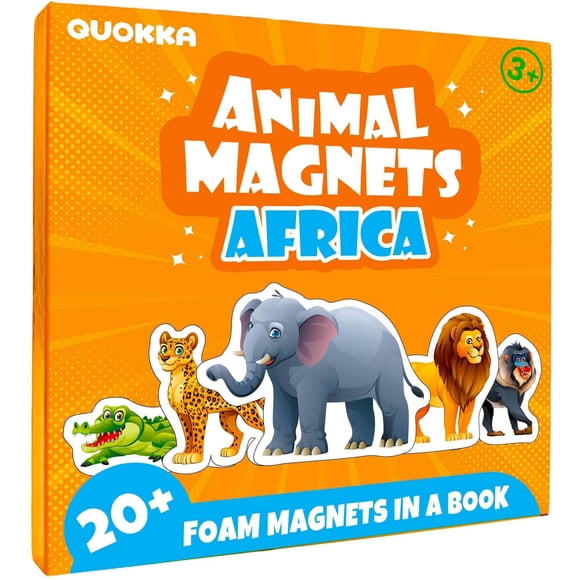 Quokka Travel Toddler Puzzles 2-4 Years - Magnetic Toys for Kids Ages 3-5 - Magnetic Puzzle Africa