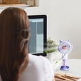 thumbnail image 4 of Portable Fan Rechargeable,Cute Fauna Spray Fan Mini Portable, Handheld Cartoon Fan with USB Rechargeable Desktop Hydration, 4 of 6
