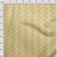 thumbnail image 3 of oneOone Silk Tabby Fabric Geometric Ikat Print Sewing Fabric BTY 42 Inch Wide, 3 of 4