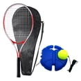 thumbnail image 2 of QualitChoice Tennis Training Ball with String Beginners Tennis Training Equipment Kids Blue Adults Red, 2 of 6