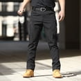 thumbnail image 1 of cllios Cargo Work Pants for Men Stretch Tactical Pants Water Resistant Ripstop Cargo Pants Lightweight Outdoor Hiking Trousers Multi Pockets, 1 of 3