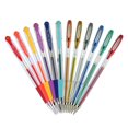 thumbnail image 2 of uniball™ Gel Pens, Signo DX Ultra Micro Point (0.38mm) & Stick Medium Point (0.8mm), Assorted Colors - 12 Count, 2 of 5