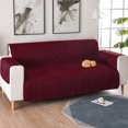 thumbnail image 1 of CHUANK Reversible Couch Cover For Cushion Couch Sofa Cover For Dogs Water Resistants Furniture Protector Cover With Foam Sticks Elastic Straps For Pet Cats, 1 of 6