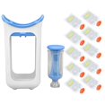 thumbnail image 2 of Baby Puree Maker Baby Food Masher Baby Food Processor Baby Food Maker Baby Puree Maker Efficient Easy Operation Easy To Clean Durable Safe Healthy Manual Baby Food BlenderBlue, 2 of 8