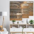thumbnail image 5 of Design Art - Plage de Sable Tropical Sombre au Coucher du Soleil, 5 of 5