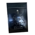 thumbnail image 3 of simhoa Wall Mount Mailbox Lockable Drop Box Modern Postbox for Office External Door Black, 3 of 8