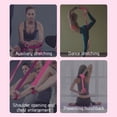 thumbnail image 3 of Kieccall Non-Elastic Yoga Strap with Safe D-Ring Buckle - Extra-Long Adjustable Design for Stretching, Pilates & Dance - Essential Non-Slip Yoga Accessory for Flexibility, 3 of 8