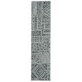 thumbnail image 1 of Cayden 2' x 8' Washable Runner, Ivory and Black, 1 of 6