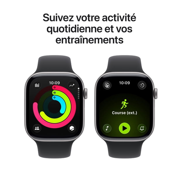 Apple Watch Series 11 GPS 46mm Space Grey Aluminium Case with