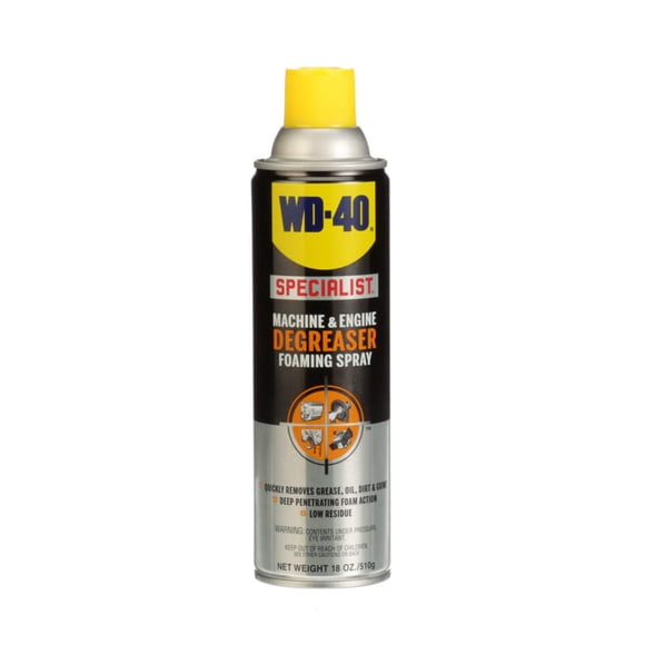 WD-40 Nettoyant Dégraissant en Vaporisateur Moussant pour Machine et Moteur de Voiture/camion, 18 Onces