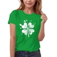 thumbnail image 3 of MKOSPLRT T-Shirts de la Saint-Patrick pour Enfants 3-15 Ans Manches Courtes Coupe Ample T-Shirts Col Rond T-Shirts Graphiques Légers Hauts de Sortie, 3 of 6