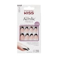 thumbnail image 1 of KISS Salon Acrylic French, Flame, Short Coffin, 1 of 8