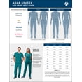 thumbnail image 3 of Adar Universal Mens Scrubs - Drawstring Tapered Leg Scrub Pants, 3 of 7