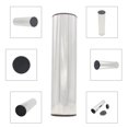 thumbnail image 1 of Cylindre en Acier Inoxydable Professionnel pour Instruments de Musique, Percussion à Main, Argent, 1 of 8