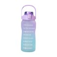 thumbnail image 1 of Yeacher 2L Water Bottle with Marker Straw Handle Leakproof Large Capacity Water Bottle Reusable Water, 1 of 8